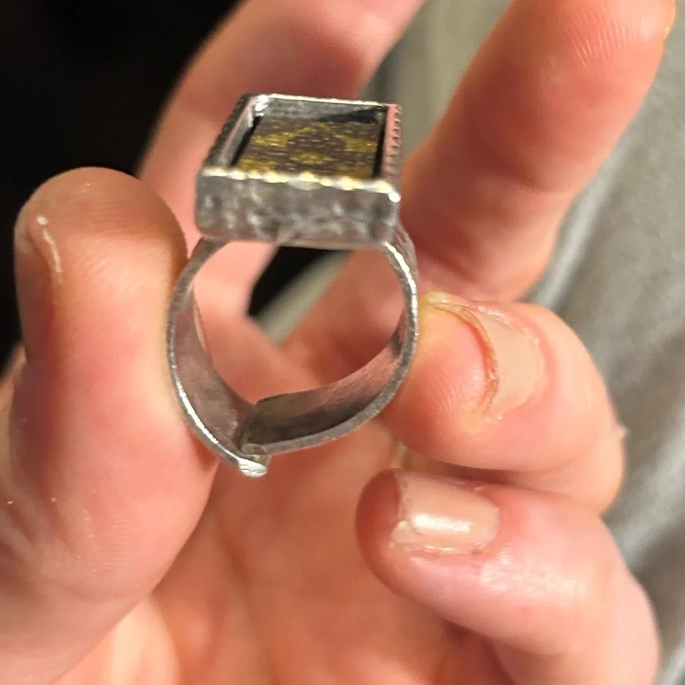 Designer inspired ring, adjustable - Picture 10 of 10